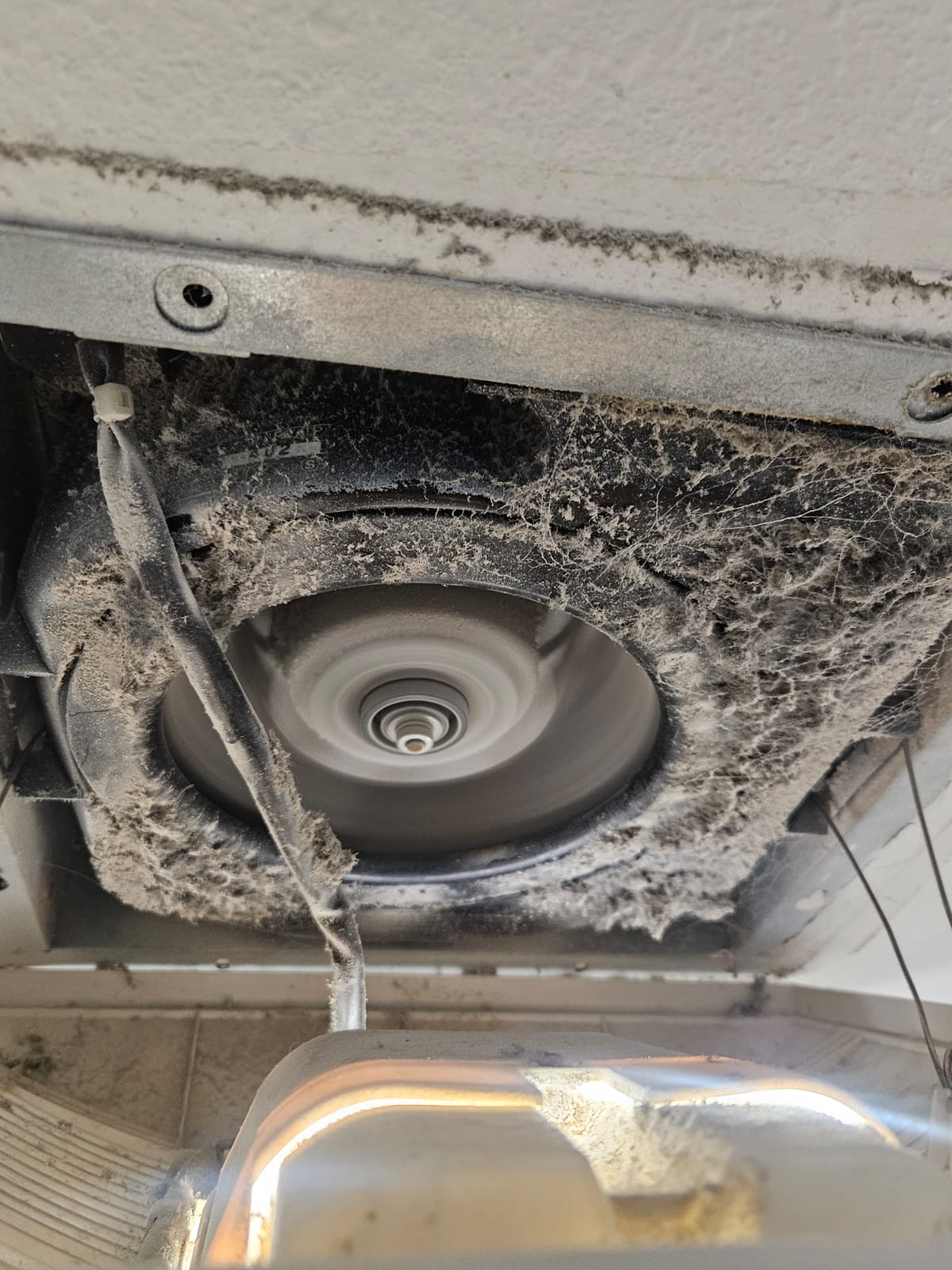 After cleaning - Commercial Air Duct Cleaning - Removing Years of Dust and Debris